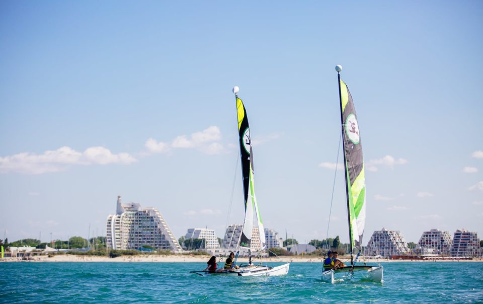 Loisirs nautiques et hobby-cat à La Grande Motte